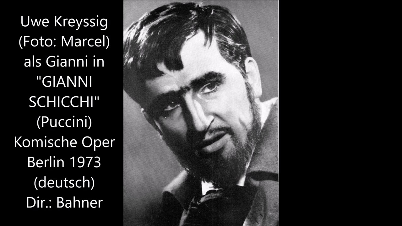 Puccini: Gianni Schicchi (deutsch, Komische Oper Berlin 1972 mit Uwe Kreyssig, G&uuml;nter Neumann u.a.)