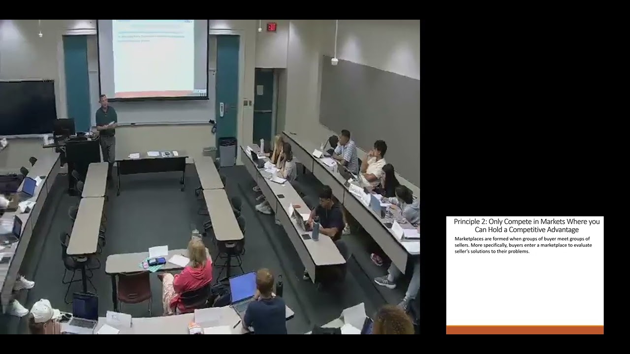 MBA 631 Class 1 Video 2