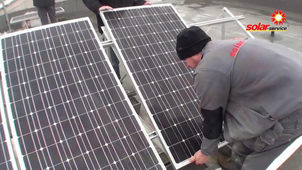 Montaj Panouri Fotovoltaice IDELLA partea 2 din 2 Baia Mare 2012