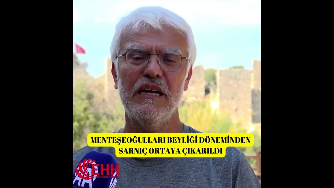 Menteşeoğulları Beyliği d&ouml;neminden sarnı&ccedil; ortaya &ccedil;ıkarıldı