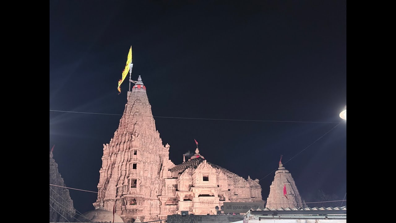 દ્વારકાધીશ મંદિરના લાઈવ દર્શન 😍❤️