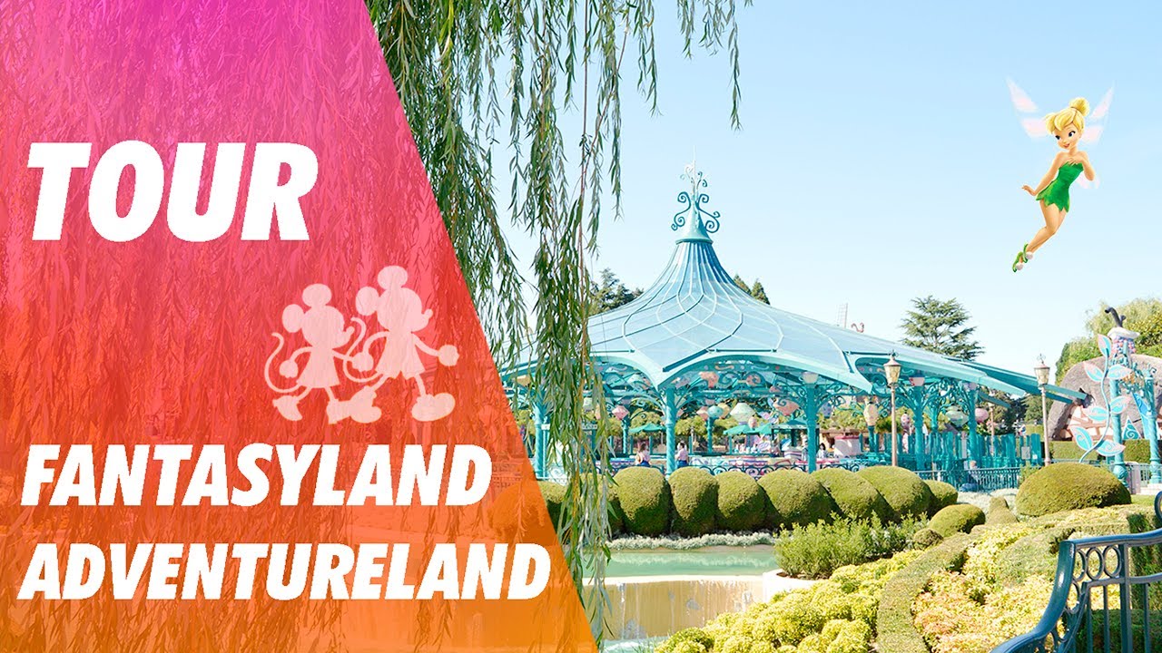 4K Walkthrough Disneyland Paris 2020 - Fantasyland + Adventureland - PART 2