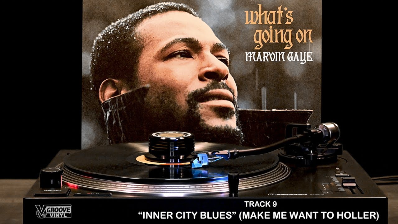 Marvin Gaye - INNER CITY BLUES (MAKE ME WANNA HOLLER) - 180gm (Vinyl) 4K (Video)
