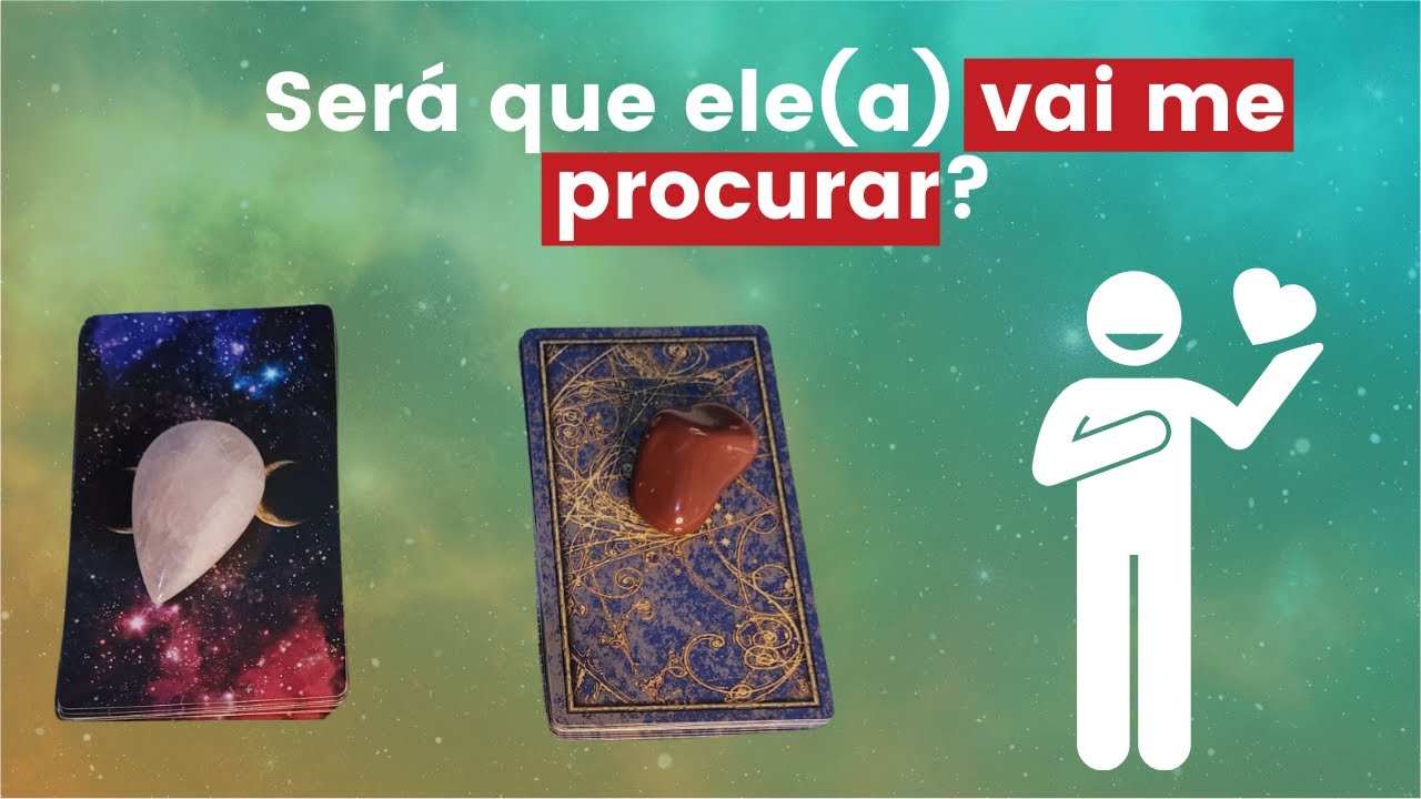 💕 Será que ele(a) vai me procurar nos próximos dias? 🤔 Tarot responde! 😉