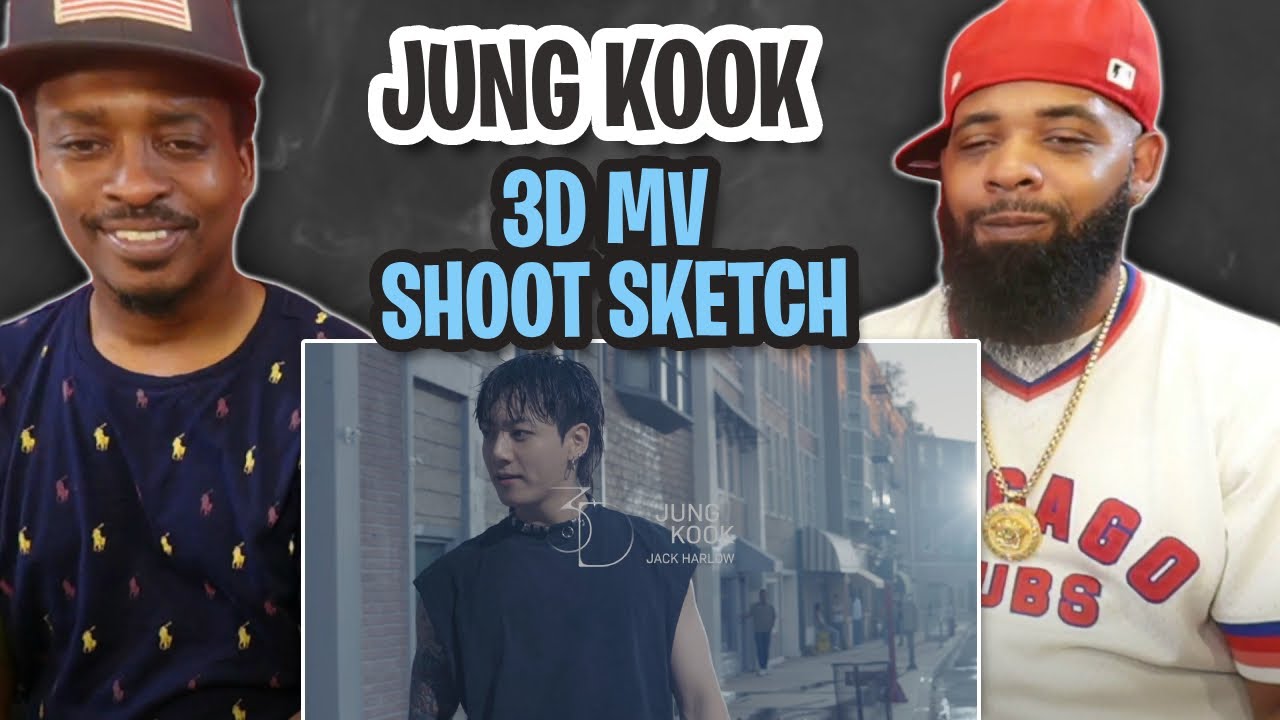 TRE-TV REACTS TO -  정국 (Jung Kook) '3D (feat. Jack Harlow)’ MV Shoot Sketch