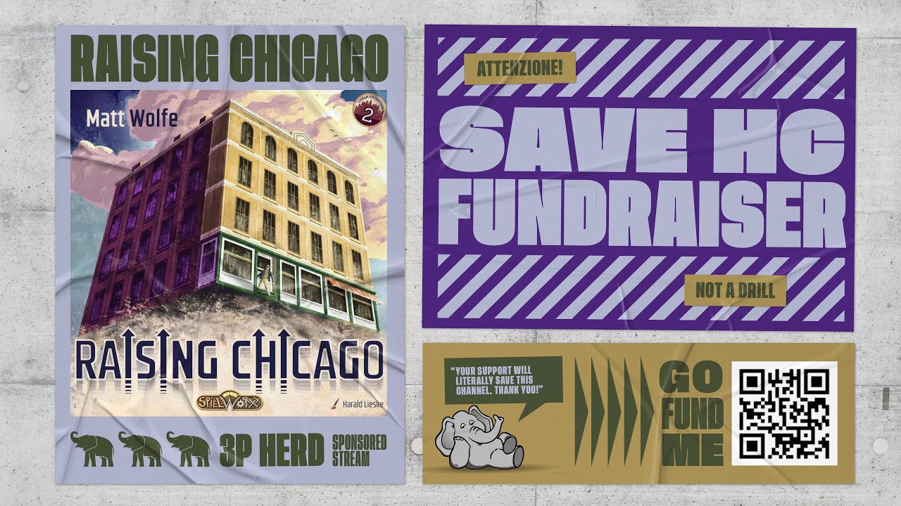 Raising Chicago - 3p Teaching & Play-through by Heavy Cardboard