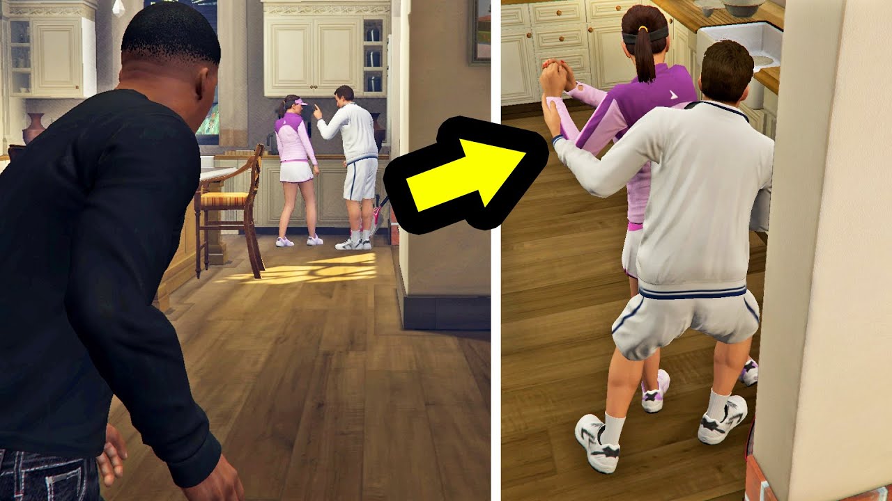 ماذا لو لعبتم بمدرب التنس بدلا من فرانكلن في جي تي أي 5 | GTA V Tennis Coach