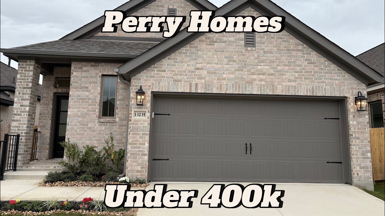 New Perry Homes in San Antonio TX under 400k| Near Alamo Ranch