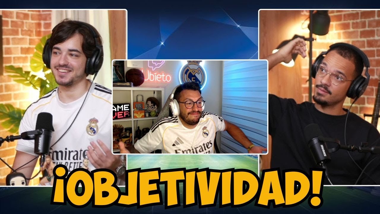 LOS FUTBOLITO Y UBIETOO: LA CHARLA MAS OBJETIVA SOBRE EL REAL MADRID #futbol #realmadrid #futbolito