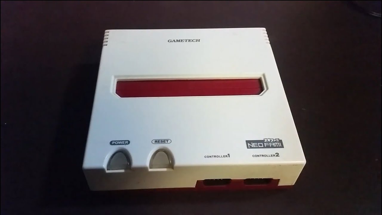 Gametech Neo Fami - an NTSC Famiclone that can play the Everdrive N8 Castlevania III and more