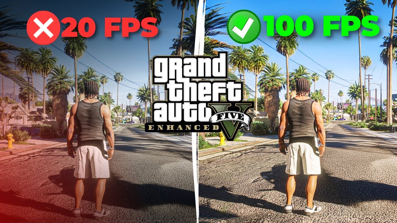 How To Fix LAG In GTA 5: Enhanced | Boost FPS & Fix LAG In Low End PC! ✅