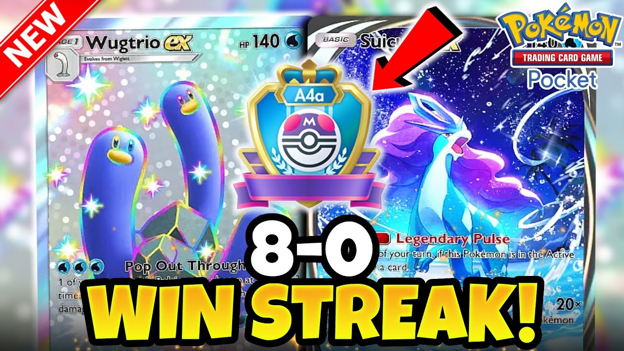 [СЛОМАН] КАК Я ДОСТИГ РАНГА МАСТЕР-БОЛЛА С Wugtrio! | Pokemon TCG Pocket