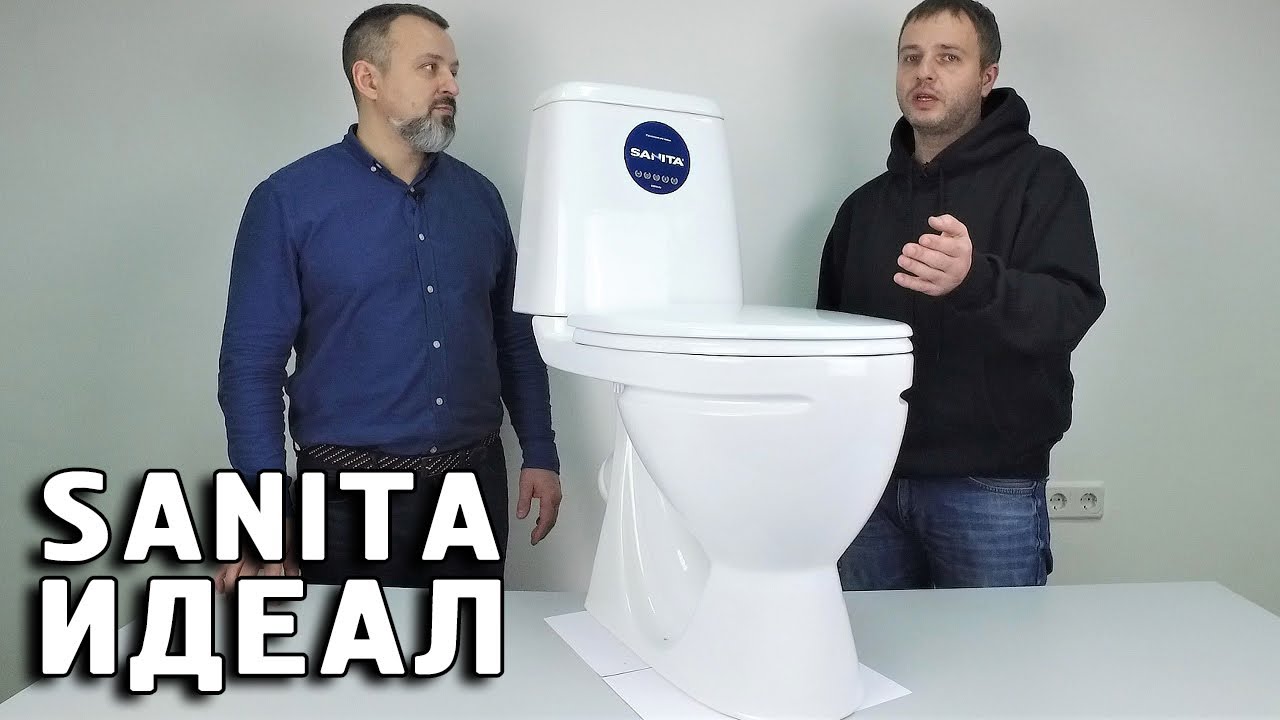 Обзор унитаза Sanita Идеал от UnitazShop