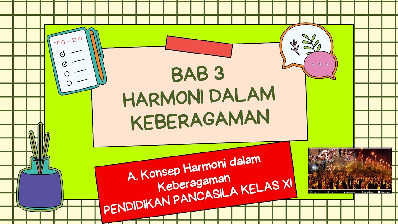 Класс Pancasila Education XI ГЛАВА 3 || A. Концепция гармонии в разнообразии – независимая учебна...