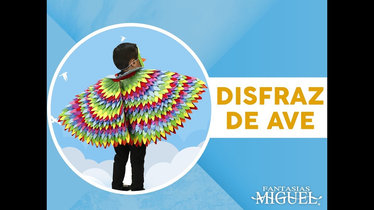 Como hacer un disfraz de Pájaro para el Festival de Primavera