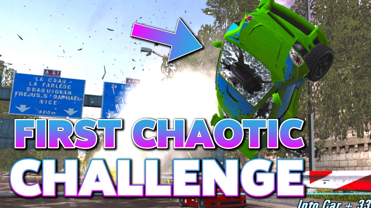 First Time trying this Chotic Challenge [Burnout Mayhem #1]