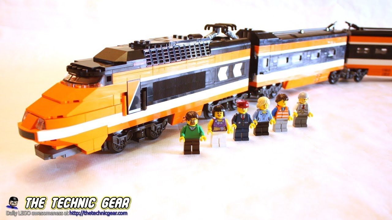 LEGO 10233 Horizon Express Timelapse Building