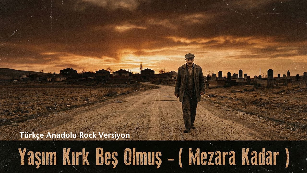 Yaşım Kırk Beş olmuş ( Mezara Kadar ) Türkçe Anadolu Rock Versiyon