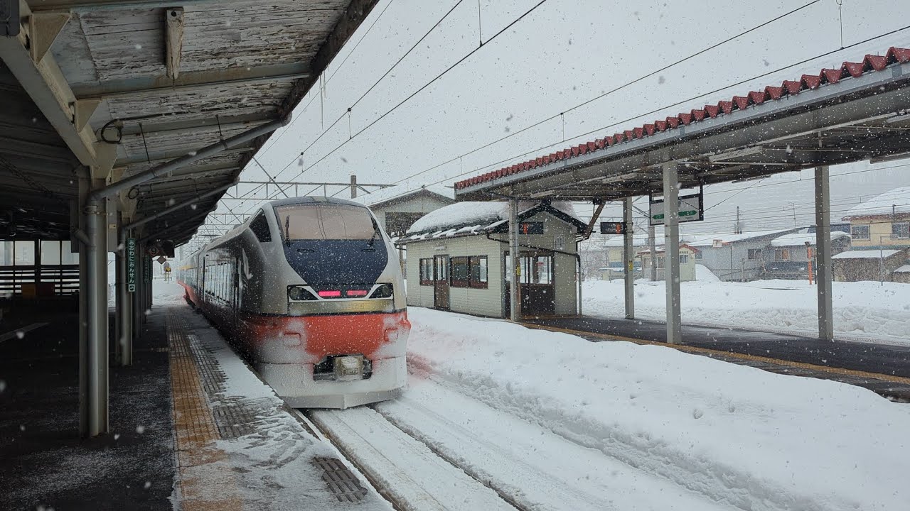 キュンパス旅2026始まる♪大雪の東北へ(^o^)／#鉄道 #鉄道のある風景 #新幹線 #列車 #電車 #train #railway #特急 #キュンパス旅