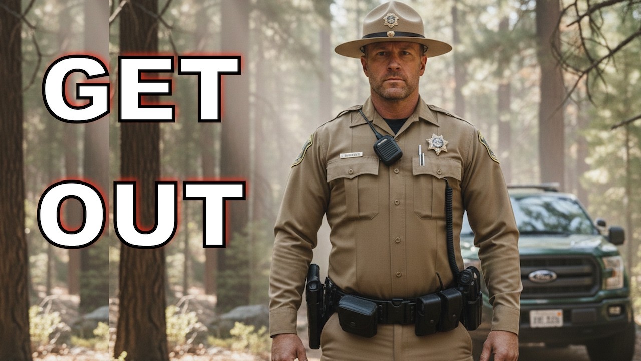 ILLEGAL VAN LIFE!! • CONFRONTED by Forest Rangers (Flagstaff Boondocking)