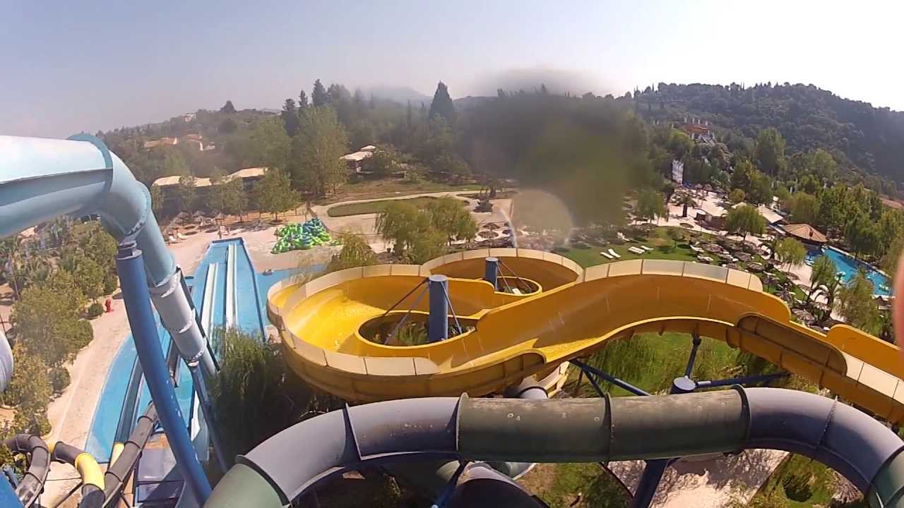 Corfu Aqualand HD (Grèce ) septembre 2012 - 07 Minutes avi