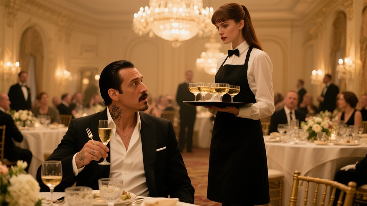 The Mafia Boss Was Celebrating His Engagement — Then His Ex-Wife Appeared… Pregnant in a Waitress...