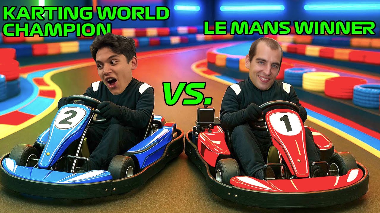 Go Karting WORLD CHAMPION vs. Le Mans CHAMPION
