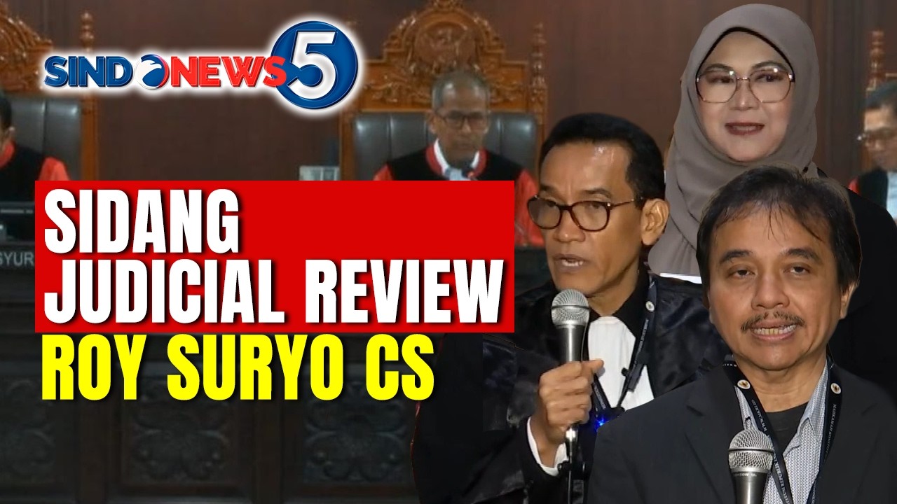 Sidang Judicial Review Roy Suryo CS | SINDONEWS 5