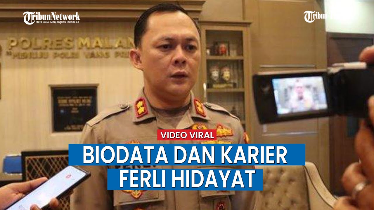 Biodata AKBP Ferli Hidayat Kapolres Malang Dicopot Gegara Kasus Kanjuruhan