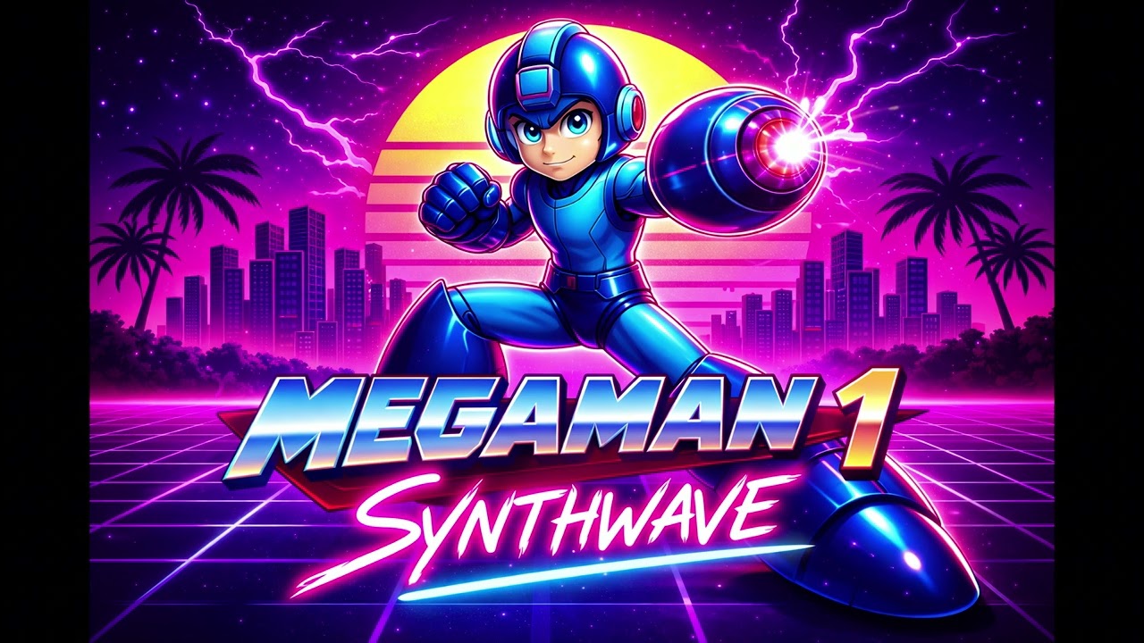 MEGA MAN (1987) — SYNTHWAVE TRIBUTE