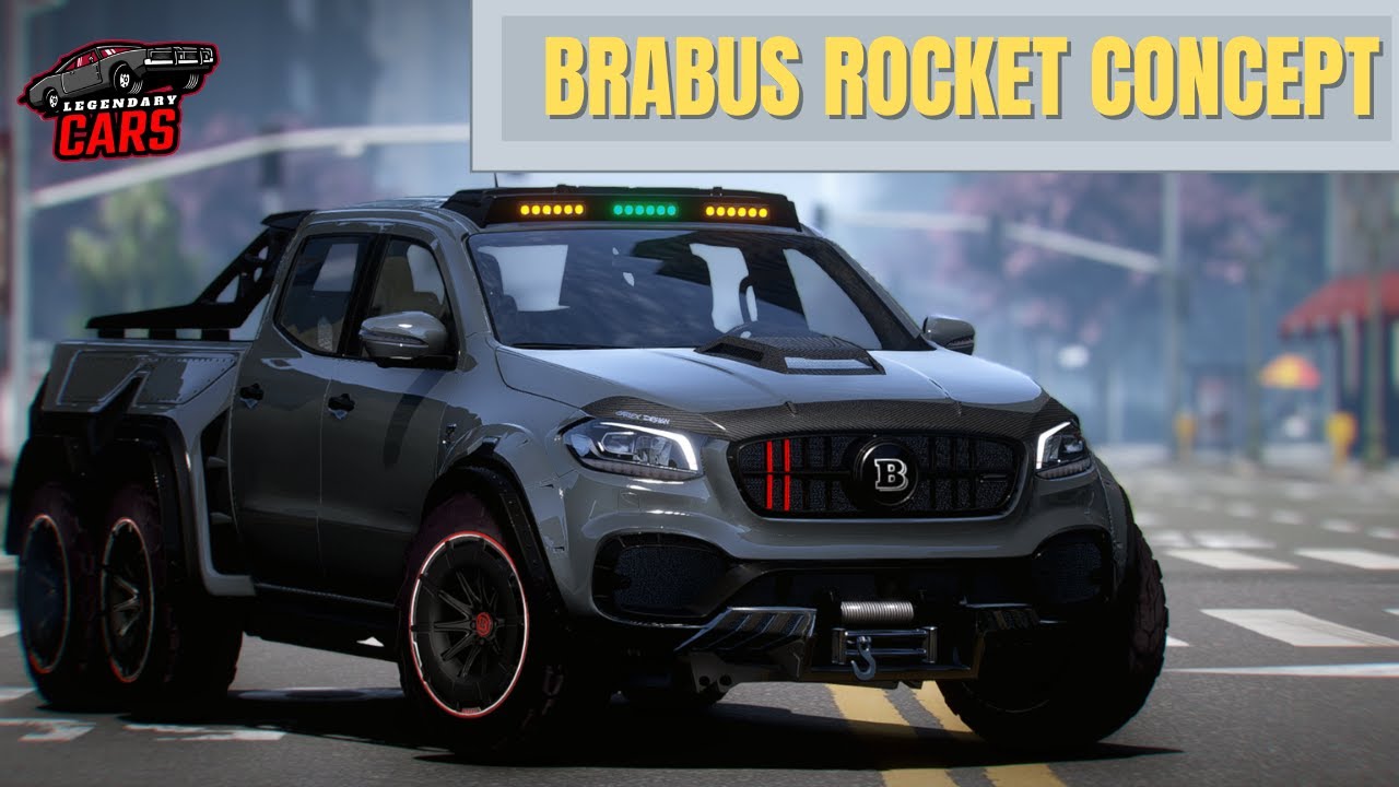 Brabus Rocket X-Class Pickup Concept | Custom Design