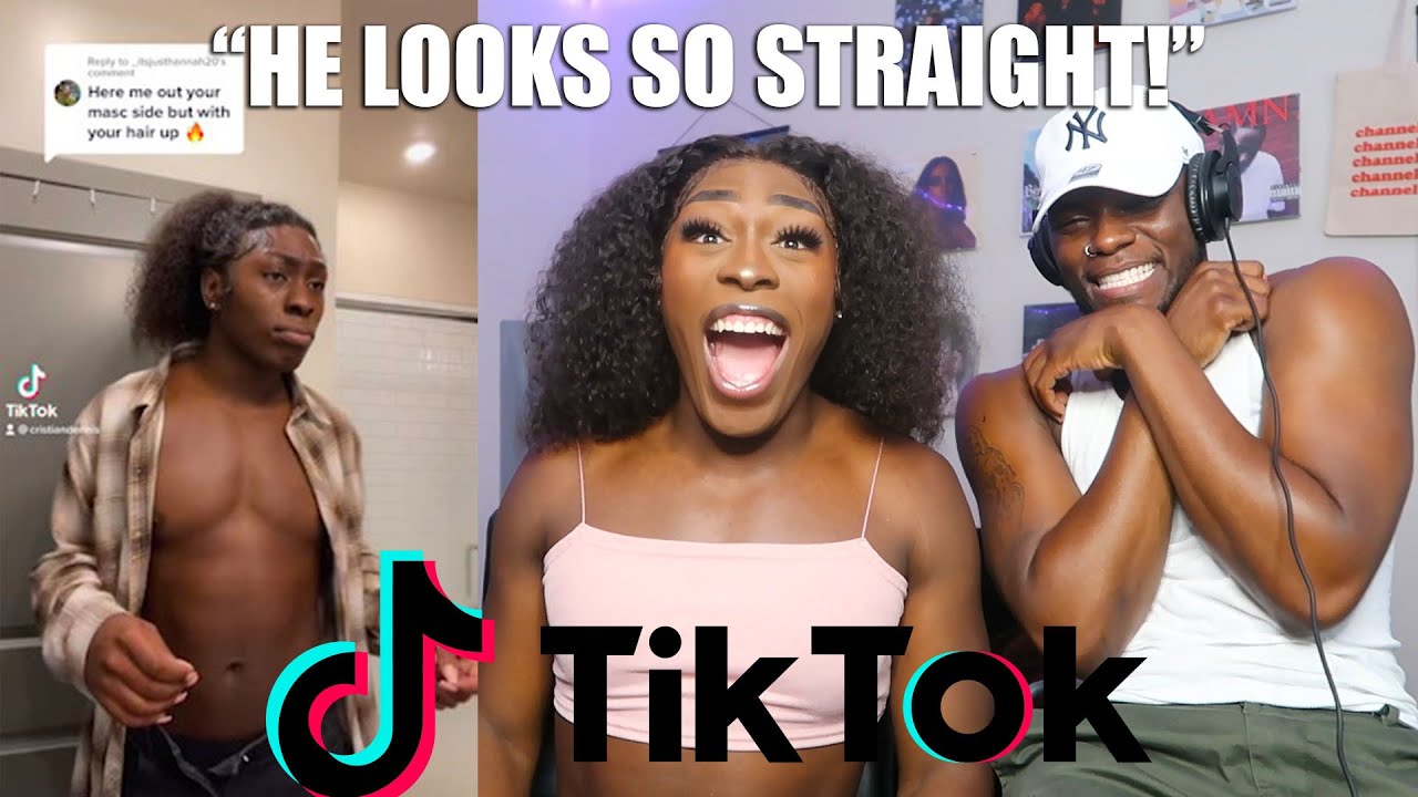 MY BOYFRIEND REACTS TO MY STRAIGHT THIRST TRAPS