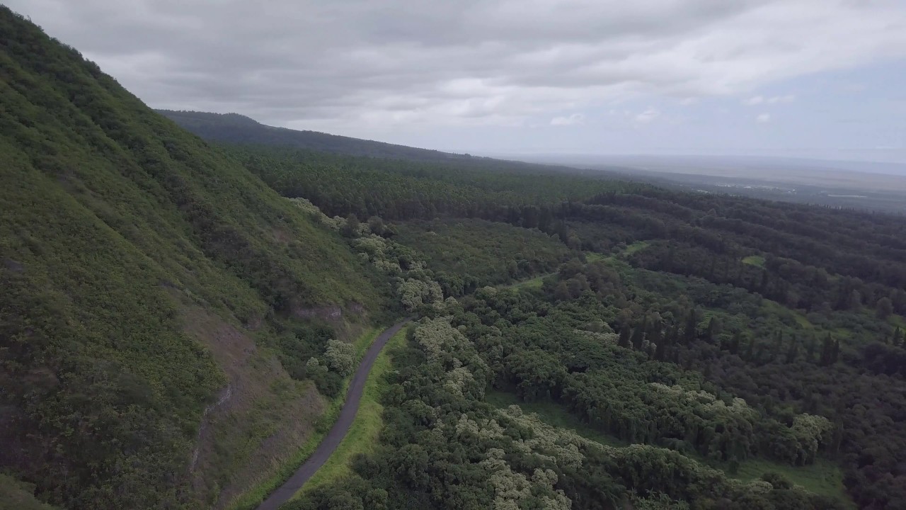 Mauka & Back Roads of Naalehu with Mavic Pro