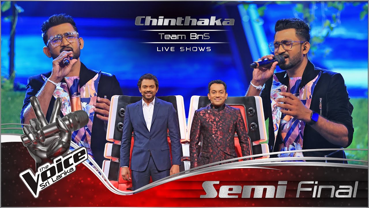 Chinthaka Roshan | Ahenawa Nam Hitha (ඇහෙනවා නම් හිත ) | Semi Final | The Voice Sri Lanka