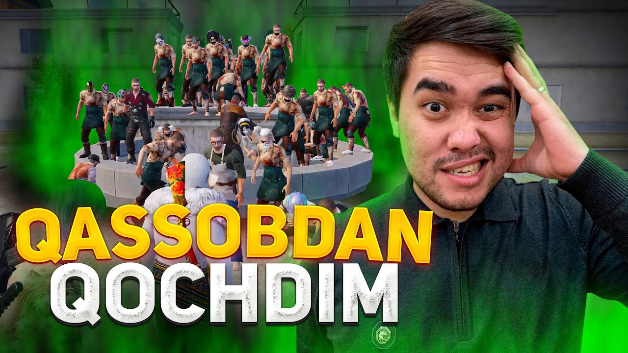 PUBG MOBILE - VAXSHIY QASSOBLADAN QOCHDIM BERKINISHI YOMON QILDIM