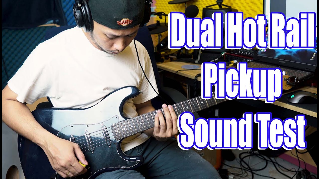 Musiclily Dual Hot Rail Pickup Set From Lazada Sound Test