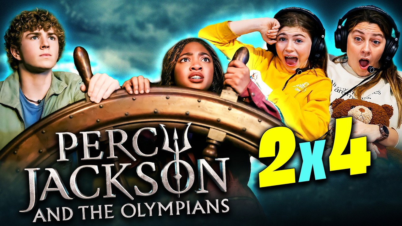 PERCY JACKSON AND THE OLYMPIANS Season 2 Episode 4 Reaction! | Walker Scobell | Disney+ Series