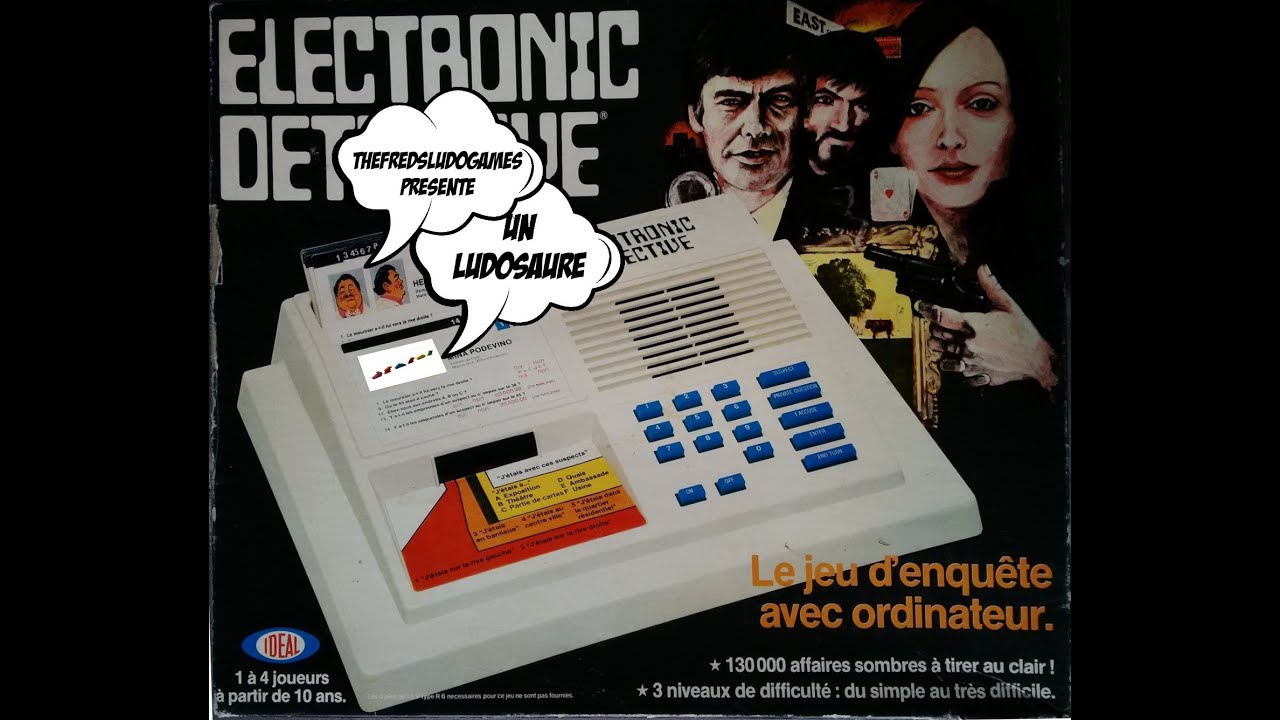 COMMENT JOUER AU LUDOSAURE [ELECTRONIC DETECTIVE]