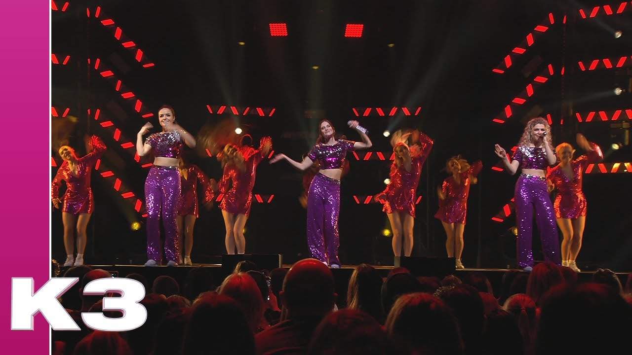 K3 - Medley: Tele-Romeo, Oma's aan de top, Kuma hé, Eyo! | K3 show Vleugels