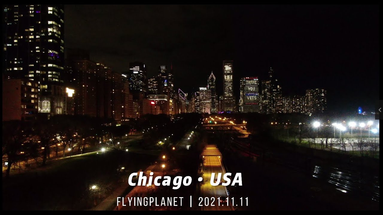 4K Drone View - FlyingPlanet - Chicago, USA