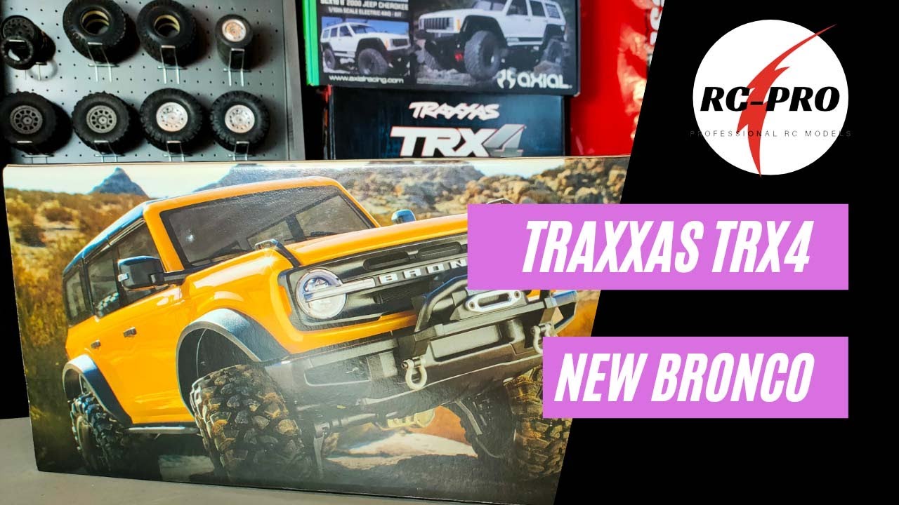Traxxas Ford Bronco TRX-4 2021 Unboxing en español