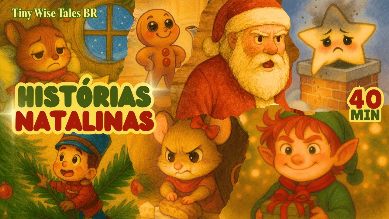 HISTÓRIAS NATALINAS para CRIANÇAS 🎄🎅 EMOÇÕES, APRENDIZADOS e CONTOS ENCANTADOS ✨ Compilado de Natal