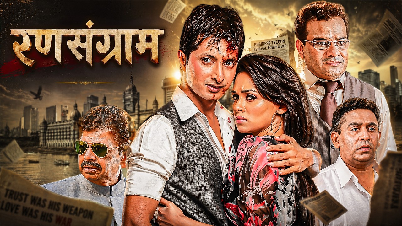रणसंग्राम - New Superhit Marathi Movie | Amruta Khanvilkar, Sachit Patil | Marathi Movie 2026