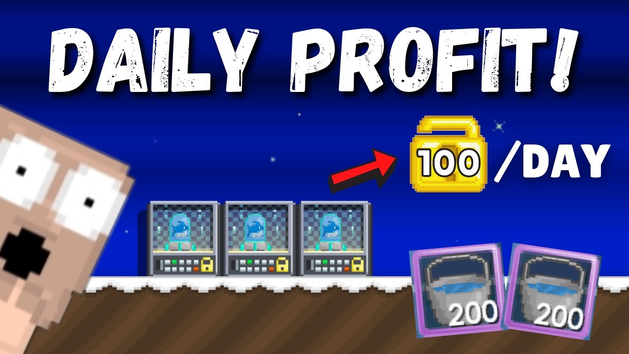 HOW TO PROFIT 1DL/DAILY 🤑 WITH UNDERSEA BLAST!!! | Growtopia How To Get Rich 2021| TriggerFear