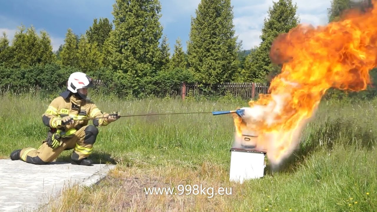gaszenie oleju wodą