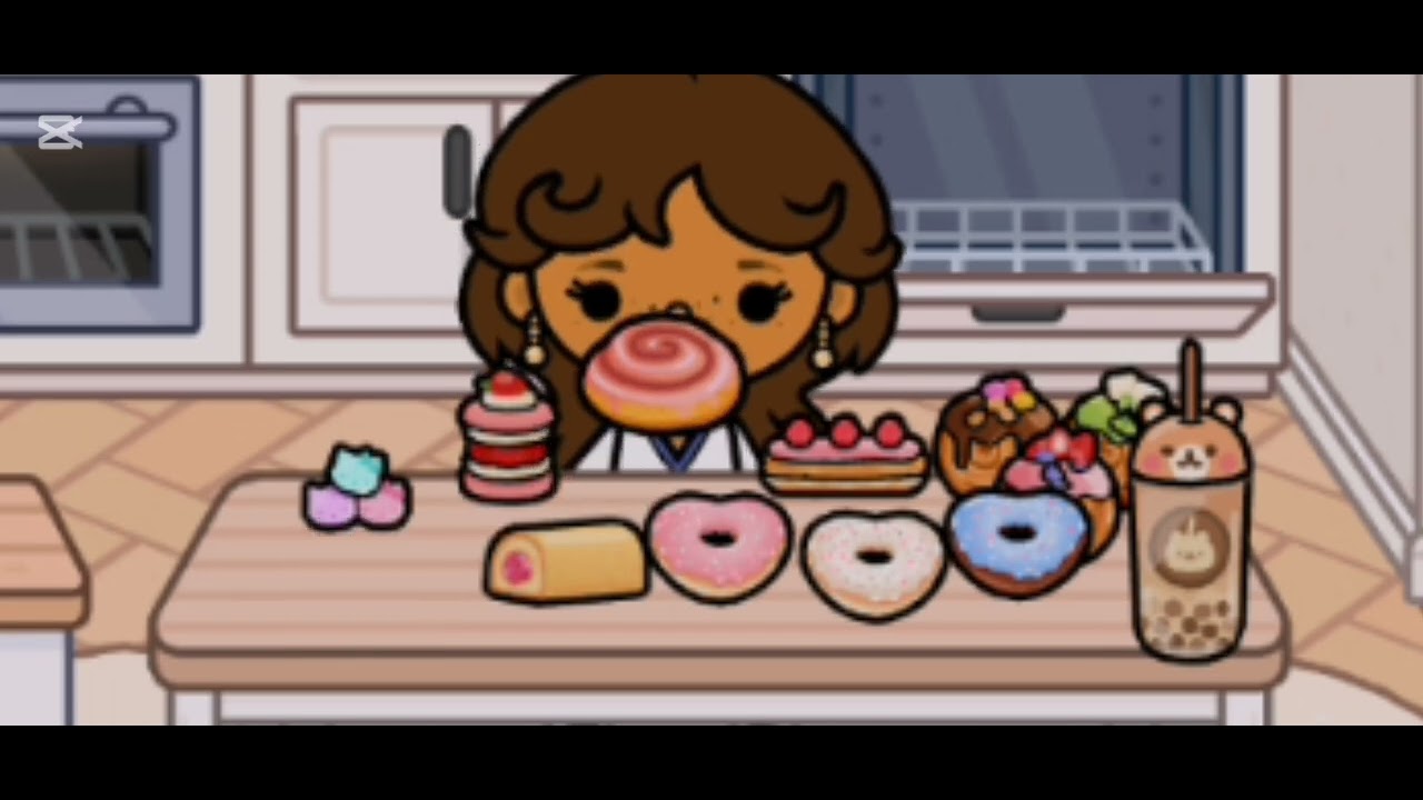 TOCA BOCA ASMR MUKBANG | trying [SUGER PLUM] new pastries 