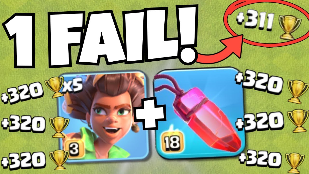 ONE Fail EVERY 7 Legends Days With This OP Army! - Clash of Clans Legends Gameplay