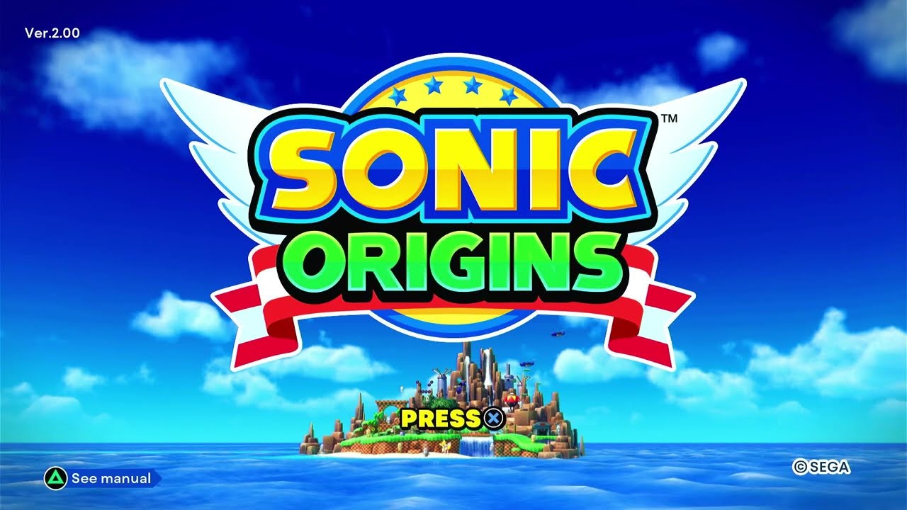 Sonic Origins Longplay - Sonic 1 Mirror Mode - Played as Sonic