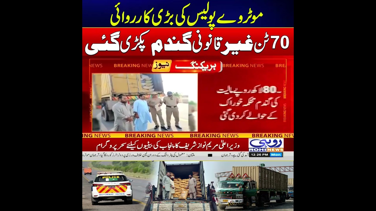 Major Action By Motorway Police!! l News Updates l Rohi News