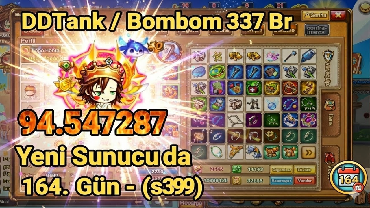Elex Kankim Sağolsun - DDTank/Bombom 337 Br Yeni Açılan Sunucu'da 164. Gün (s399)